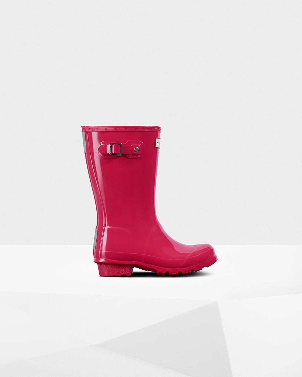 Kids Hunter Original Big Gloss - Rain Boots Pink - 4826-VDEKN